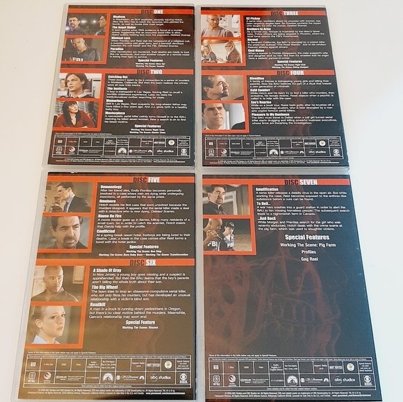 🍒4 for $20🍒 Criminal Minds - Complete Season Four DVD TV Series - Picture 5 of 11